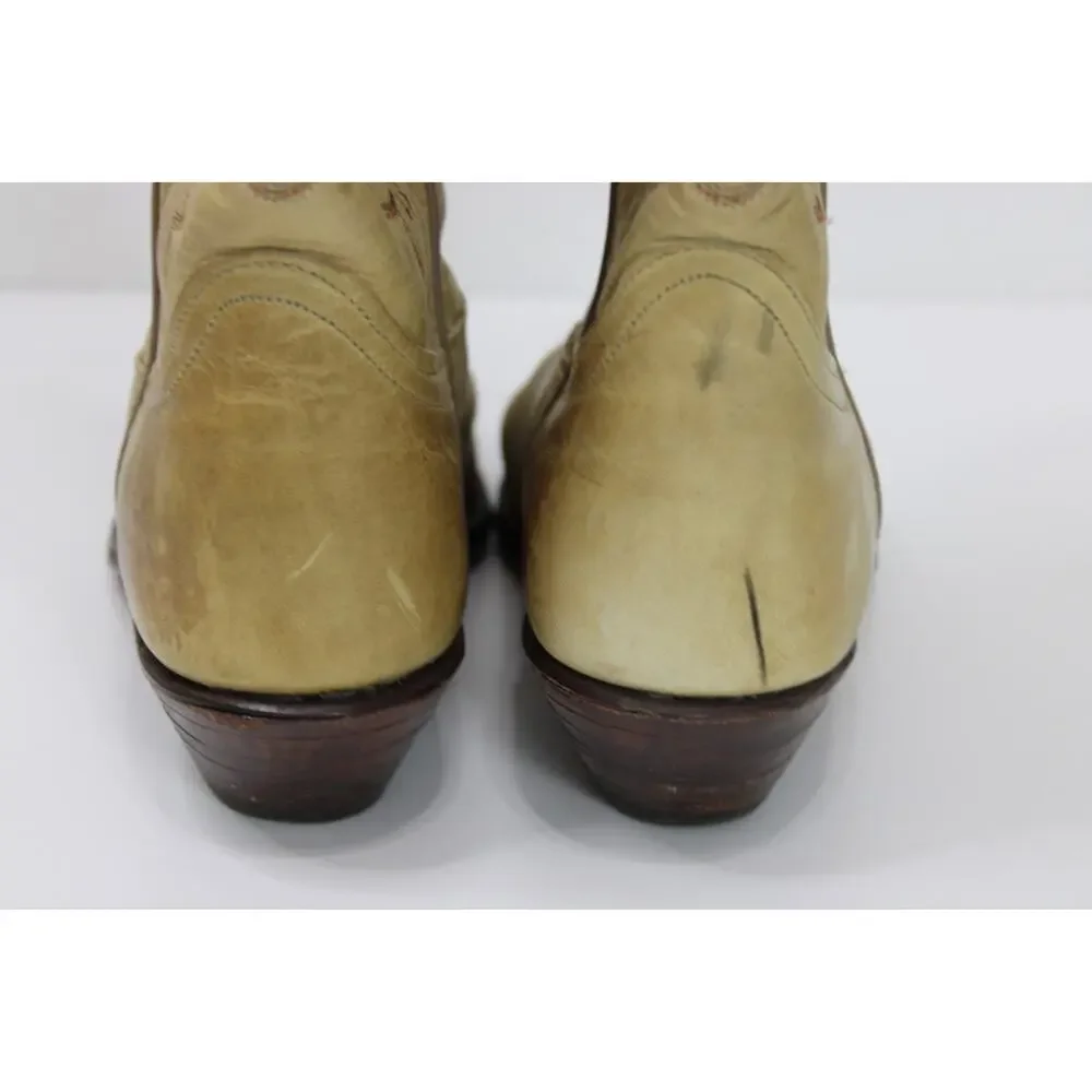 Vintage Code West Women's Western Cowboy Boots Leather Size 6.5 M 41149